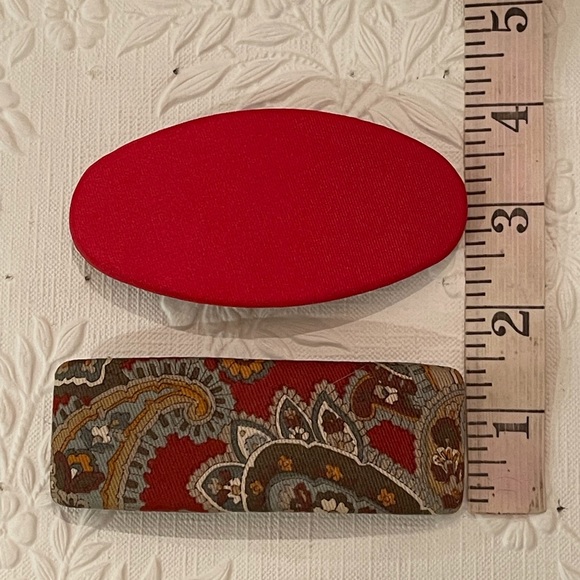 2 oversized 80’s barrettes - Picture 5 of 5